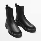 Platform Women Genuine Leather Leather Round Toe-BS00949-Veeddydropshipping